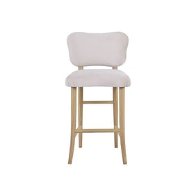 Charlotte Upholstered Counter Stool With Curved Back * (1 of 7)