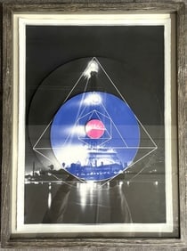 Eiffel Tower Mixed Media Artwork * (1 of 2)