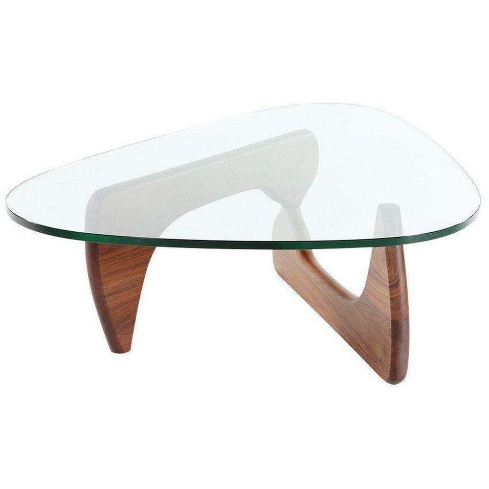 Isamu Triangle Glass Coffee Table (1 of 3)