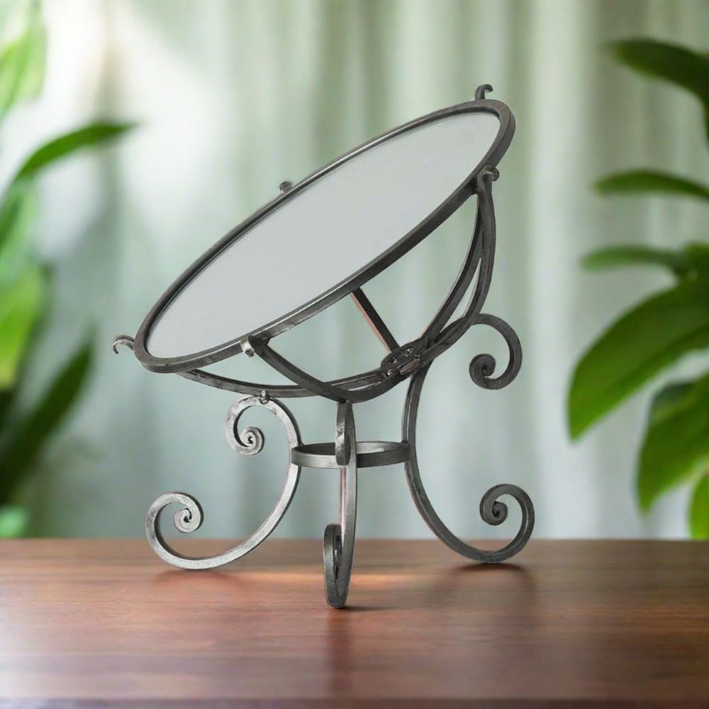 Hen-Feathers Garden Mirror (1 of 1)