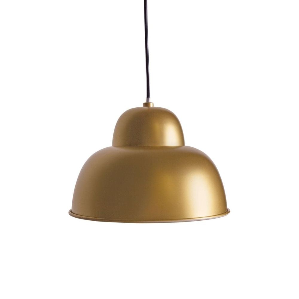 Golden Bell Domed Pendant Lamp (1 of 6)