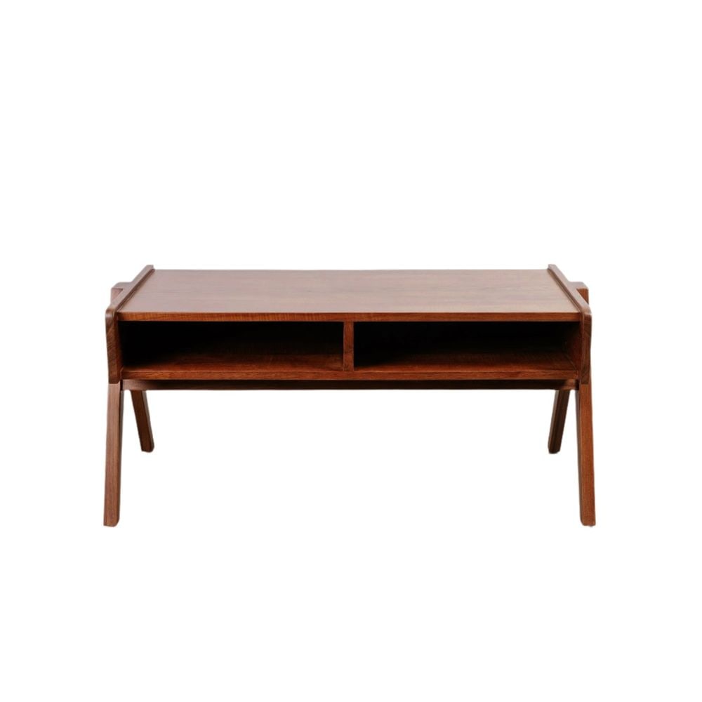 Jeanneret Inspired Teak Coffee Table (1 of 6)