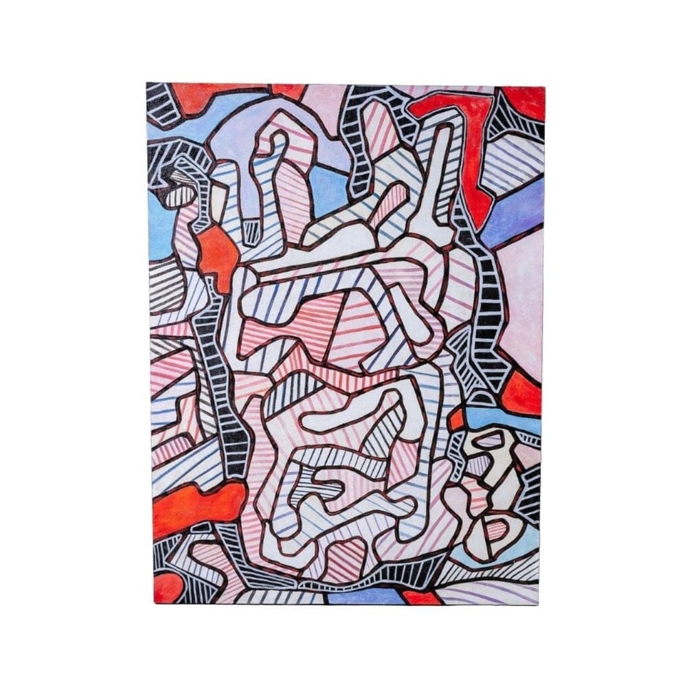 Geneve Spiral Oil on Canvas 35 x 47 in (1 of 4)