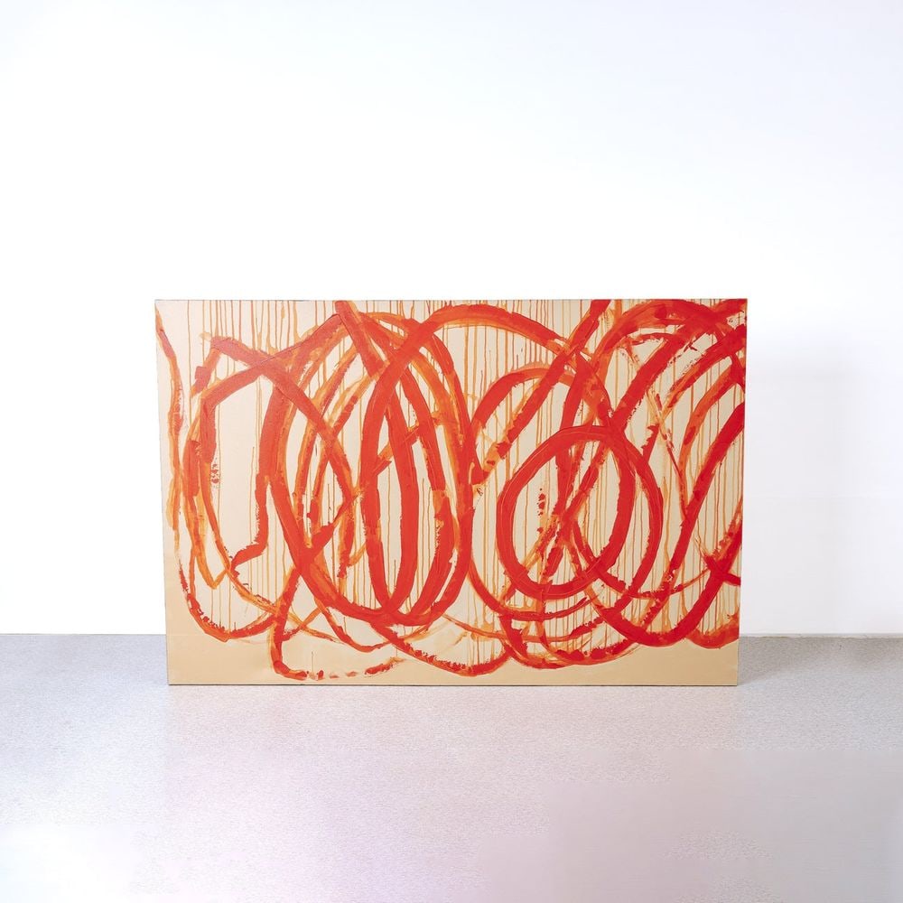 The Average Ellipse Oil on Canvas 72 x 48 in (1 of 2)