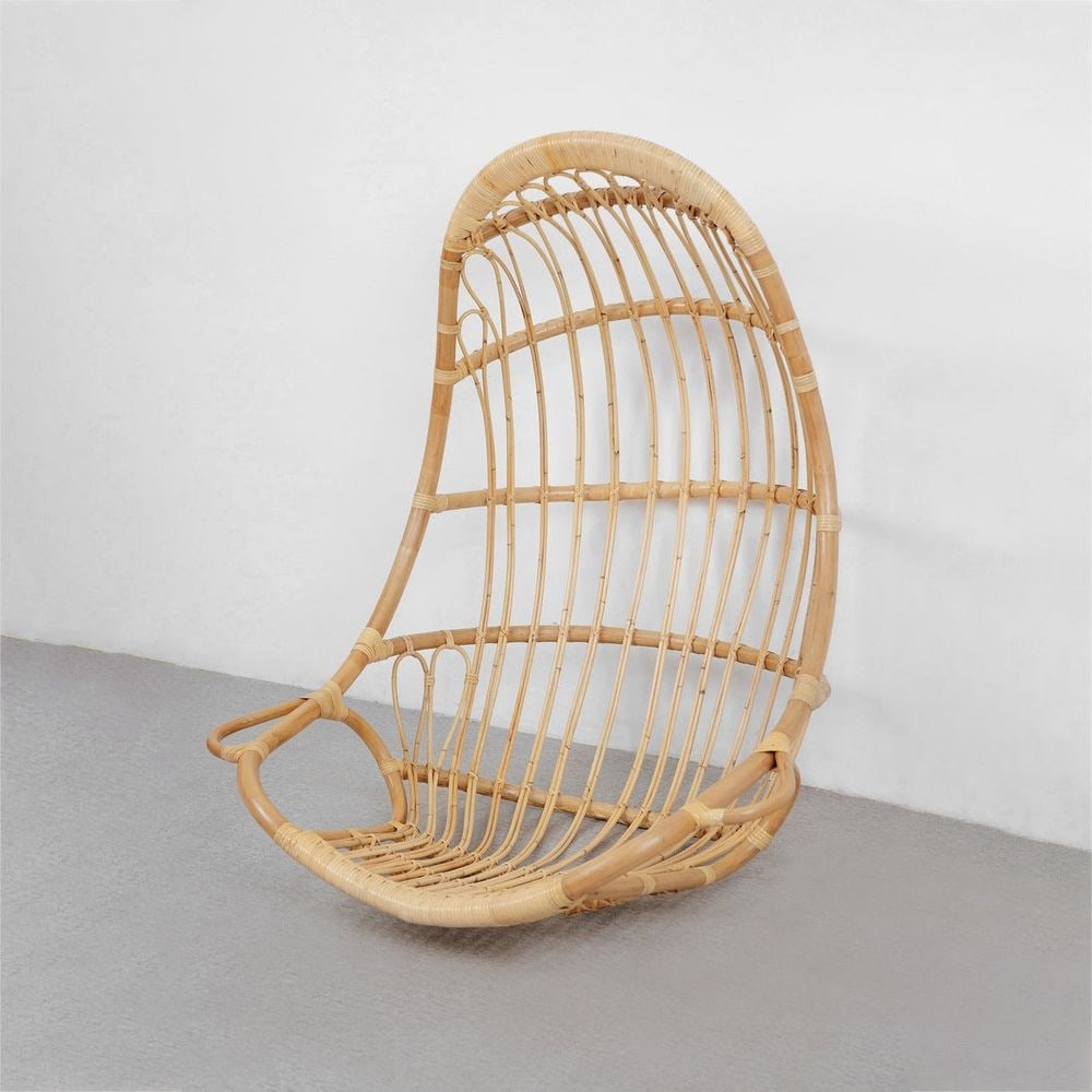 Viggo Styled Rattan Hanging Cage Chair (1 of 5)