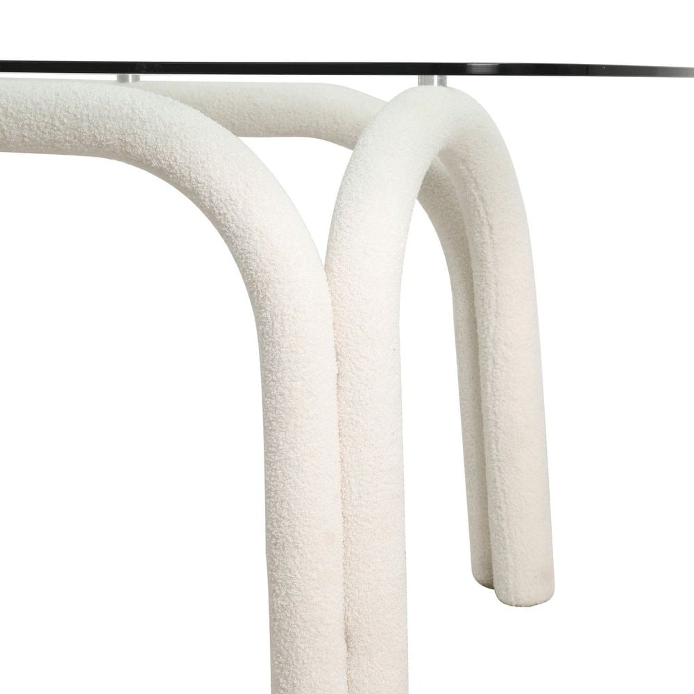 Bold Styled Dining Table - Rectangle - Limited Edition Shearling - 5