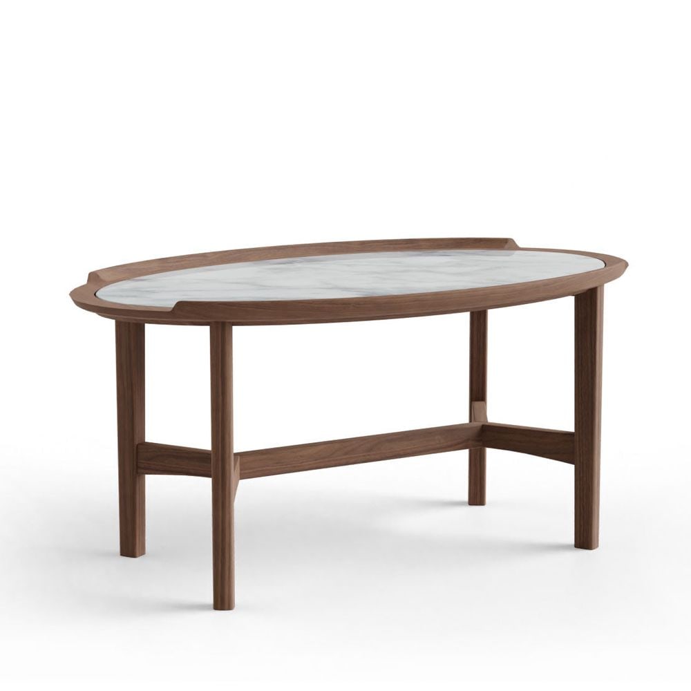Luxor Oval Marble Coffee Table (1 of 6)