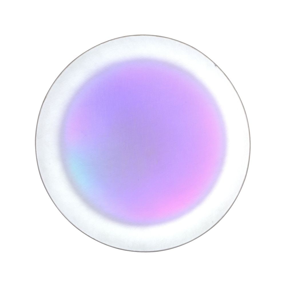 Mood Wall Sconce: Dimensions (in): 26.4 Dia x 2 D Weight (lbs): 6.2 Bulb INfo: LED 36W Max (included) Base dimensions: 18.11 Dia. Use a remote to change the colors Power: C