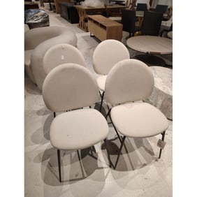 Four Hands Ashford Randall Dining Chair Savile Flax -Set of 4 (1 of 6)