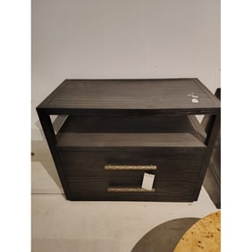 Shou Sugi Ban Two Drawer Nightstand (1 of 4)
