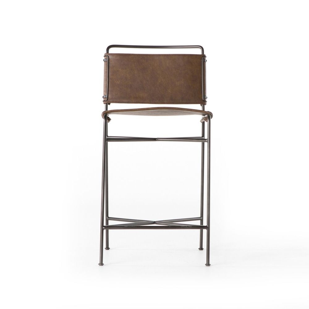 Roosevelt Counter Stool - Distressed Brown - Set of 3 (1 of 11)
