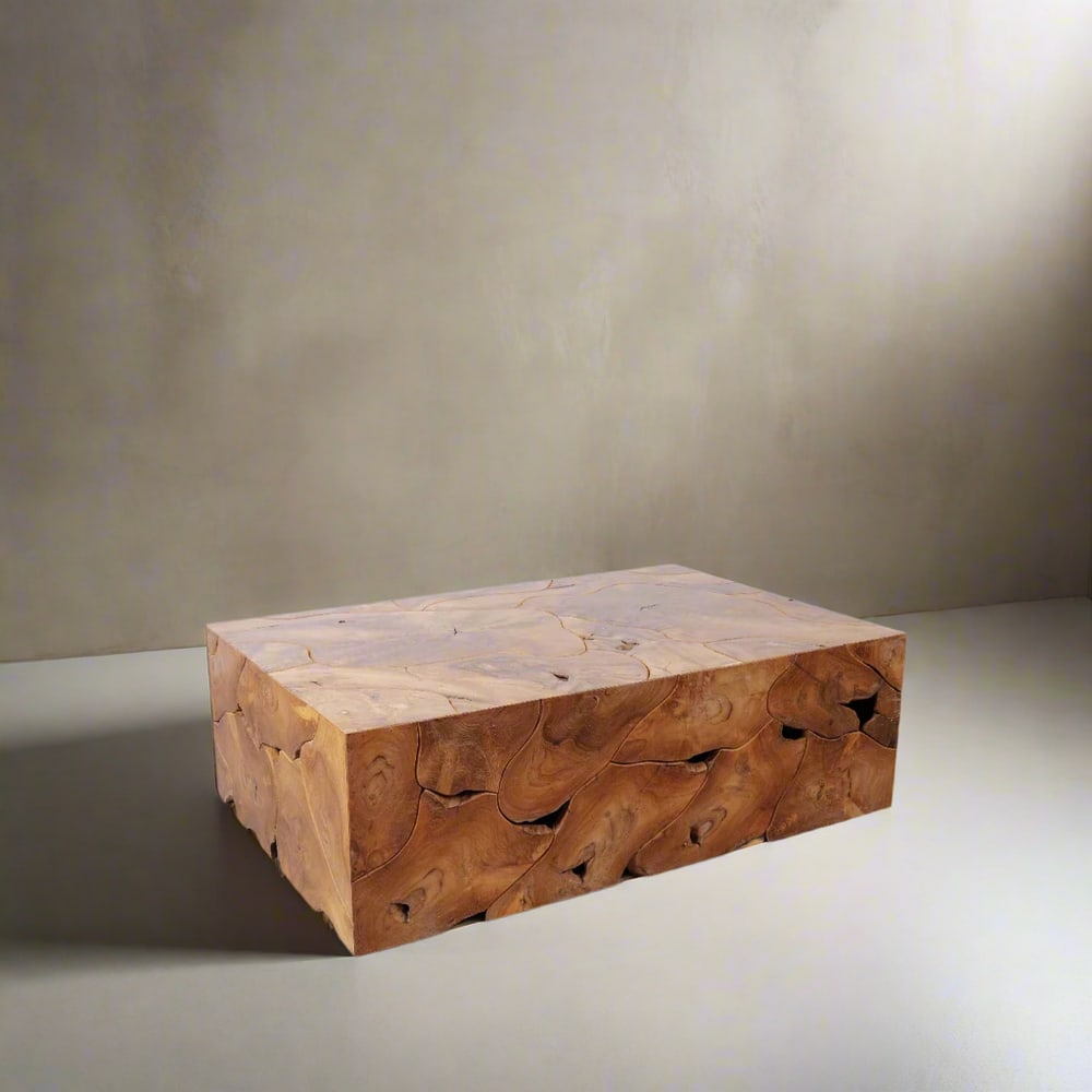 Teak Coffee Table - Rectangle - 2