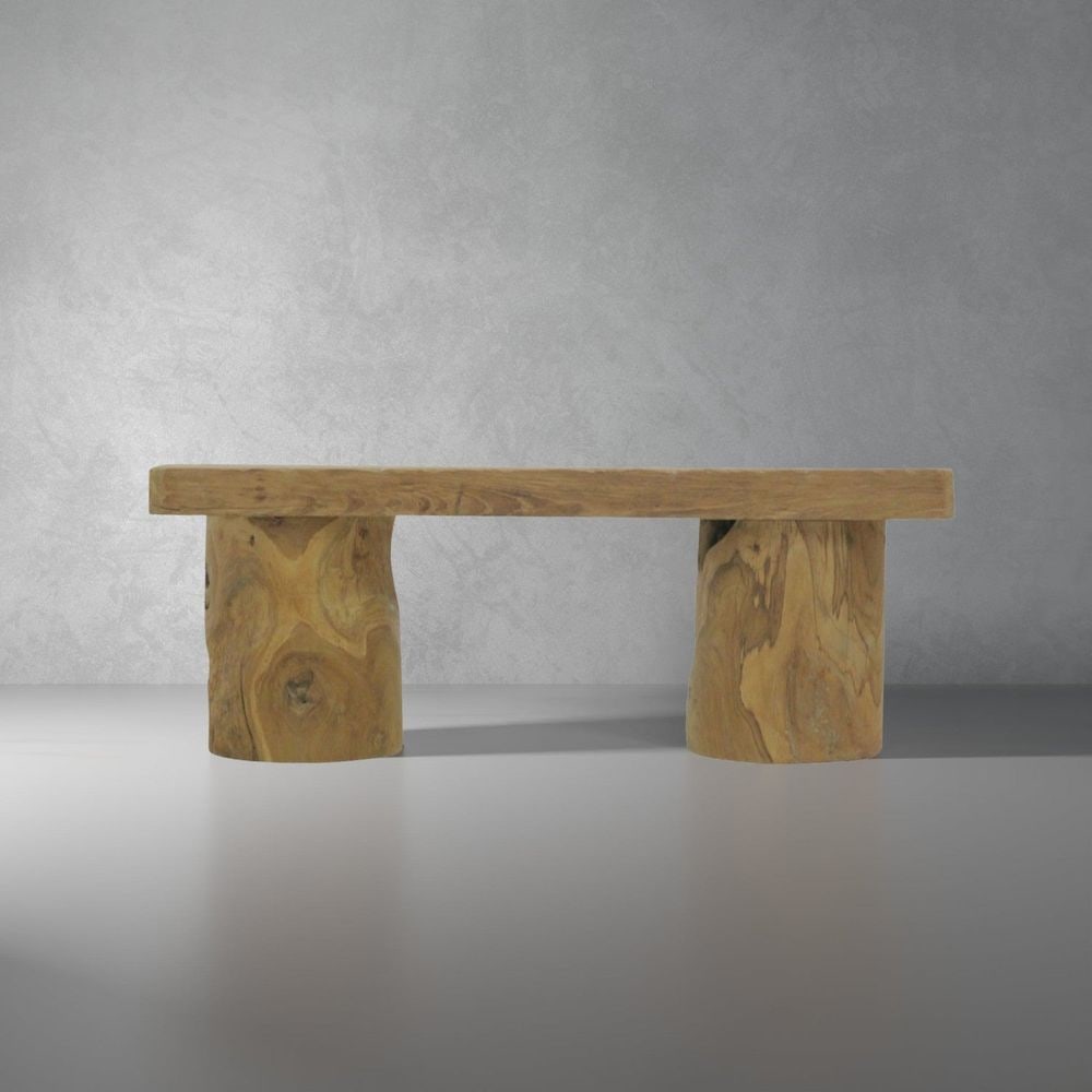 Solid Inspired Reclaimed Teak Bench - 3
