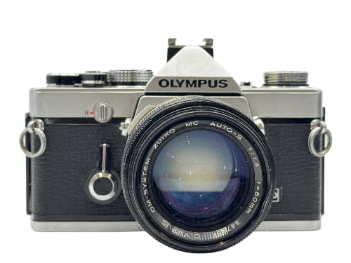 Olympus OM1N 35mm SLR Camera 50mm f1.4 lens (1 of 6)