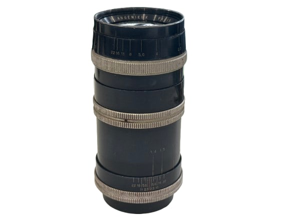 P. Angenieux 90mm f2.5 type Y1: M mount G / some dust / free of fungus and haze