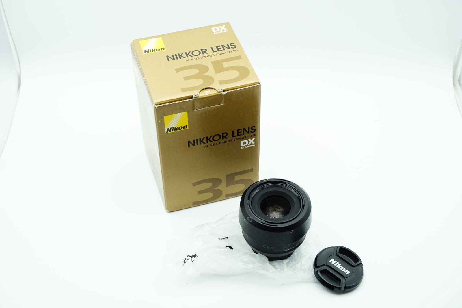 Nikon AF-S DX NIKKOR 35mm f/1.8G Lens w/ Original Box (1 of 5)