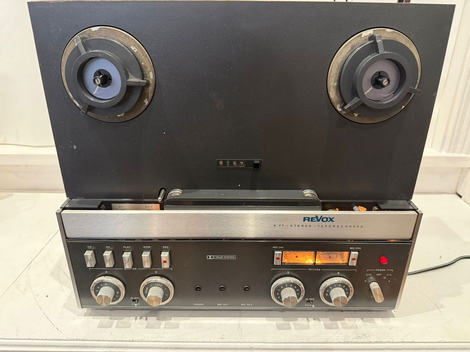 Revox A77 is a professional-grade reel-to-reel tape recorder: A77 is a professional-grade reel-to-reel tape recorder introduced in 1967 by Revox. Designed for studio, broadcast, and high-fidelity home use, it became one of the most respected analog tape