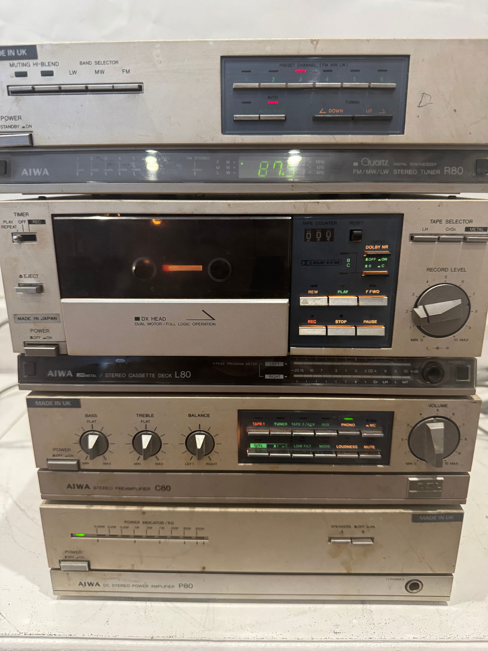 Aiwa Hi-Fi Stack system - 5