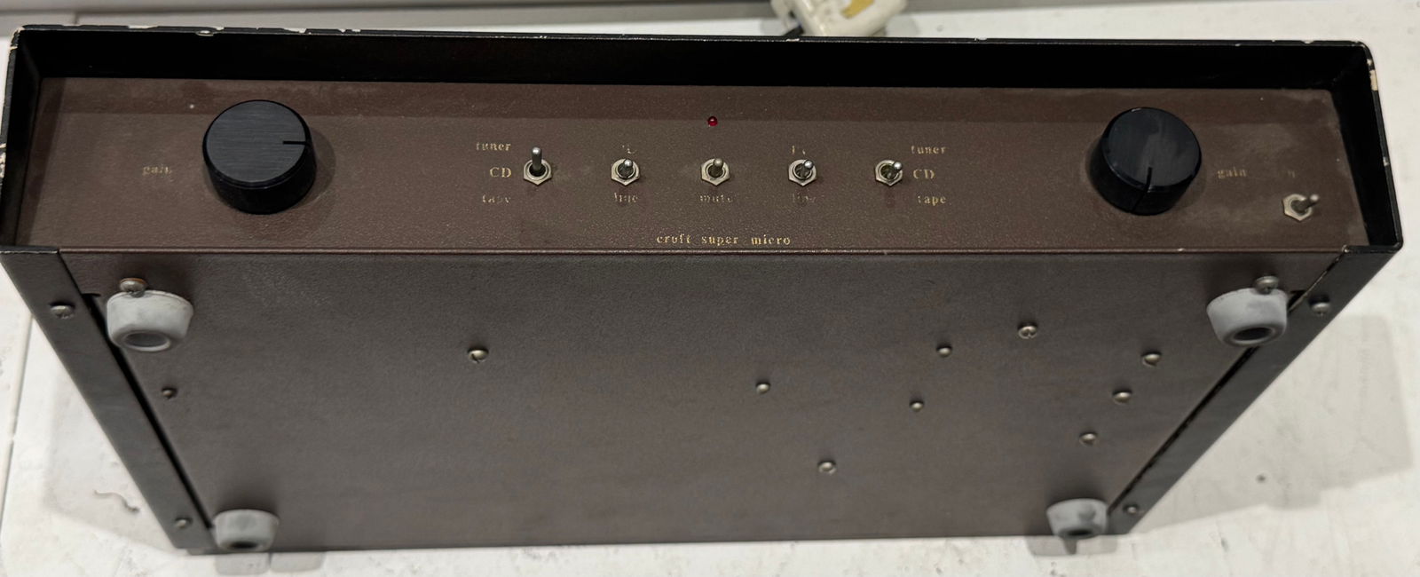 Croft Super Micro Valve Pre?amplifier Audio Equipment, hi fi (1 of 5)