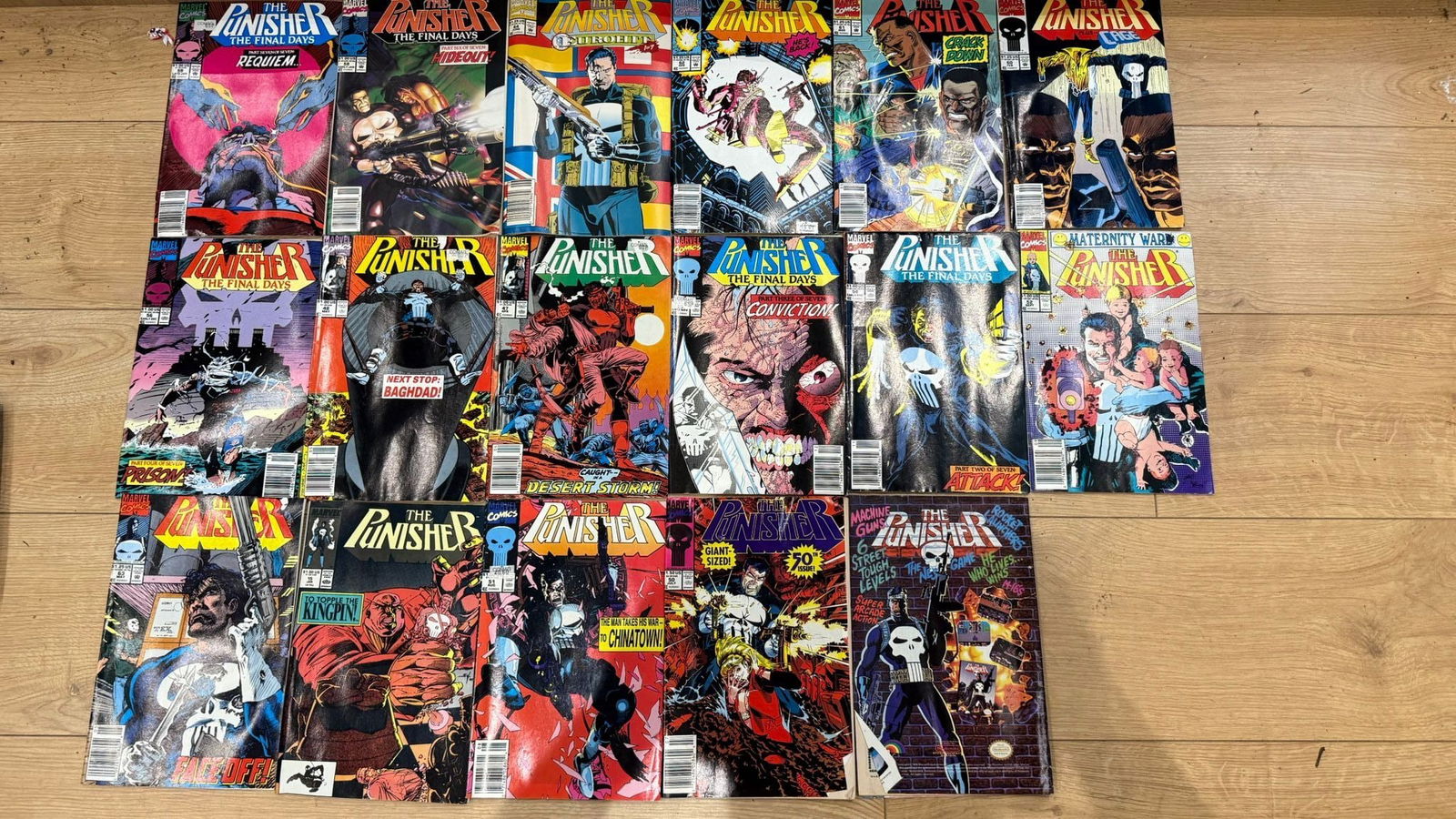 17 The Punisher Comic Book Lot (Marvel Comics) (1 of 6)