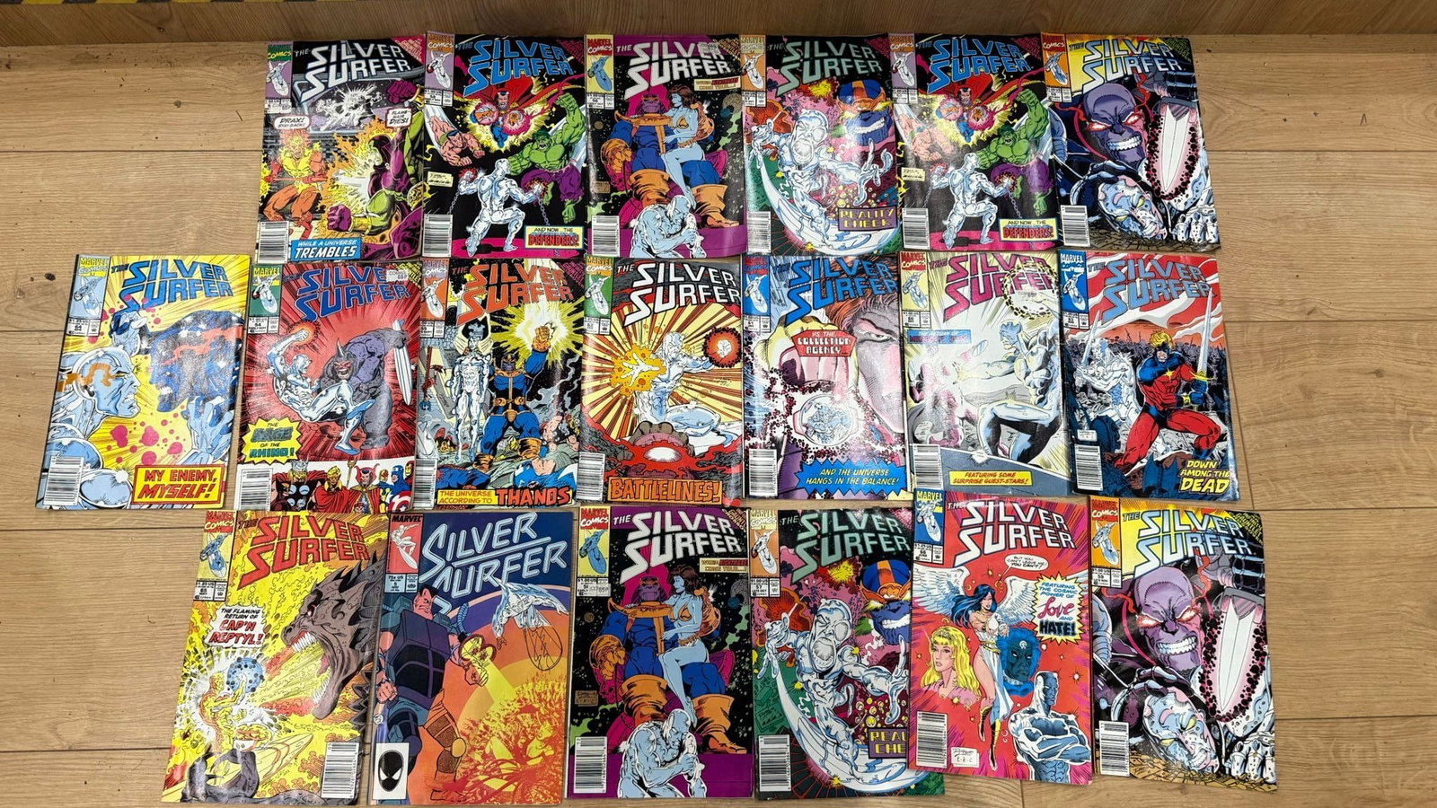 19 Silver Surfer Comic Book Lot (Marvel Comics) (1 of 6)