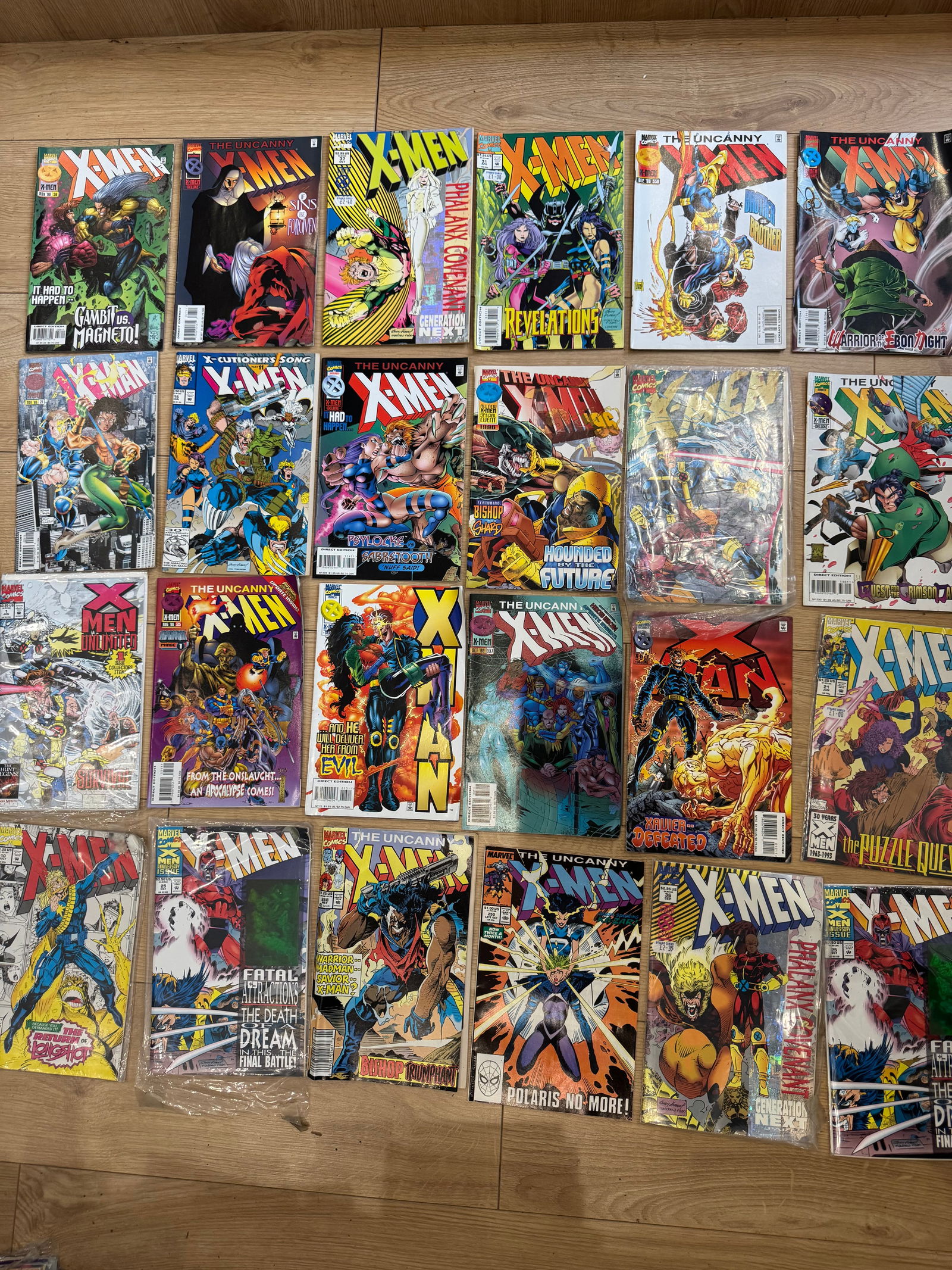 24 X-Men Comic Book Lot (Marvel Comics) (1 of 8)