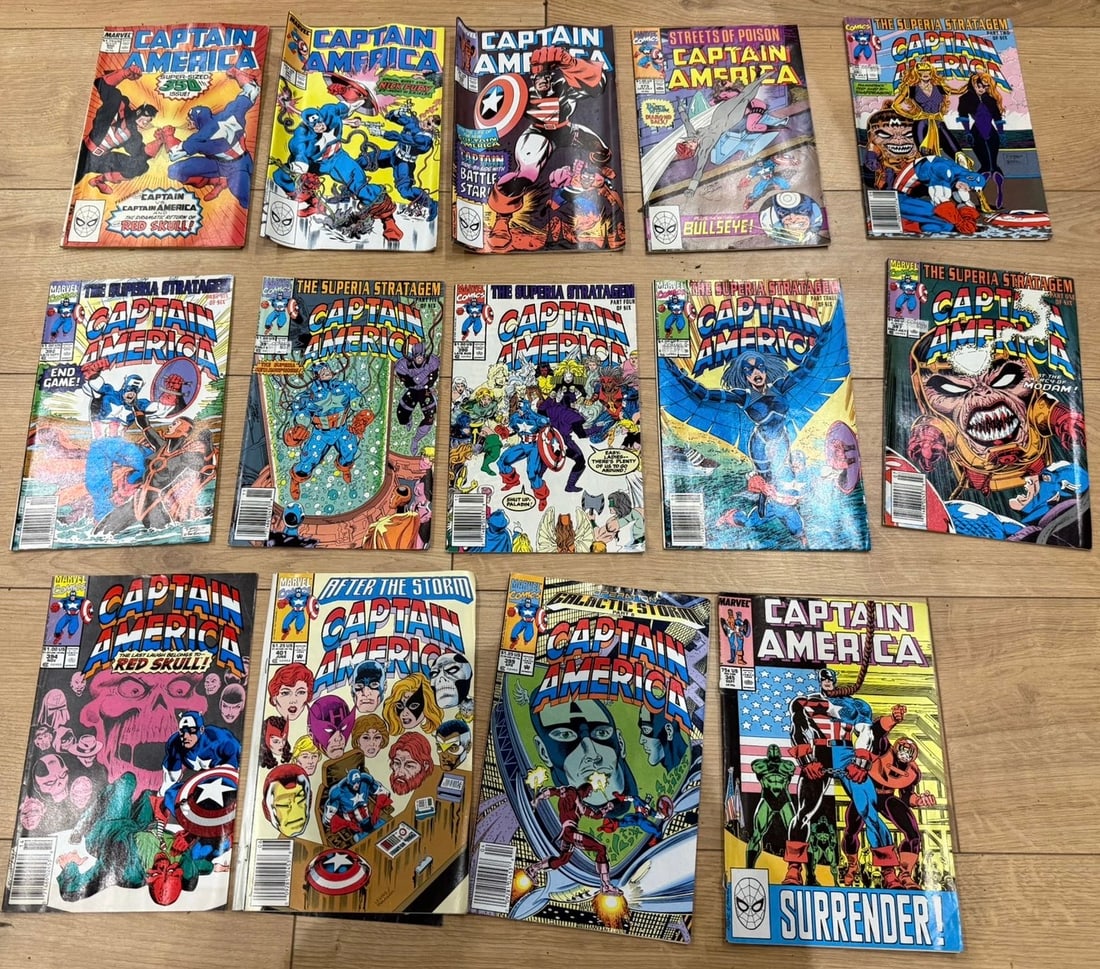 14 x Captain America Comic Book Lot (1 of 4)