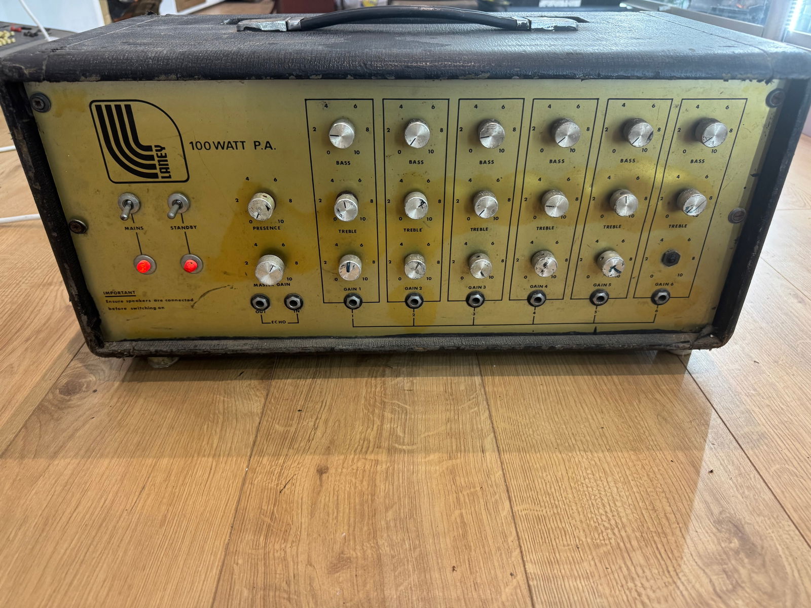 Laney L100PA Watt Super amplifier (1 of 7)