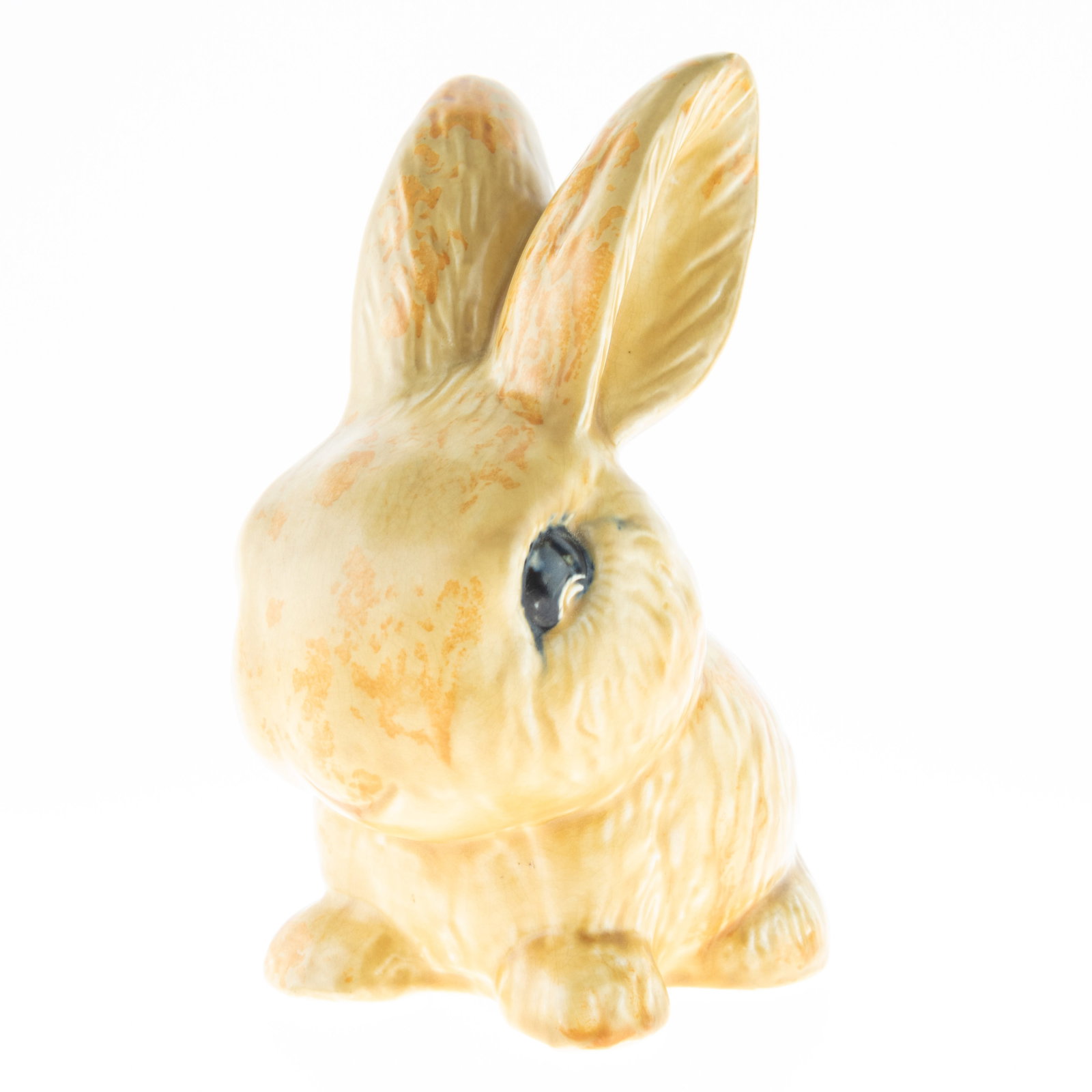 Art Deco Hand Painted Porcelain Ceramic Pottery Rabbit Figure: Height: 19.0 cm, Width: 12.5 cm. It is the responsibility of the Buyer to carefully examine each lot and form their own judgment regarding its condition, description, provenance, and authenticity prio