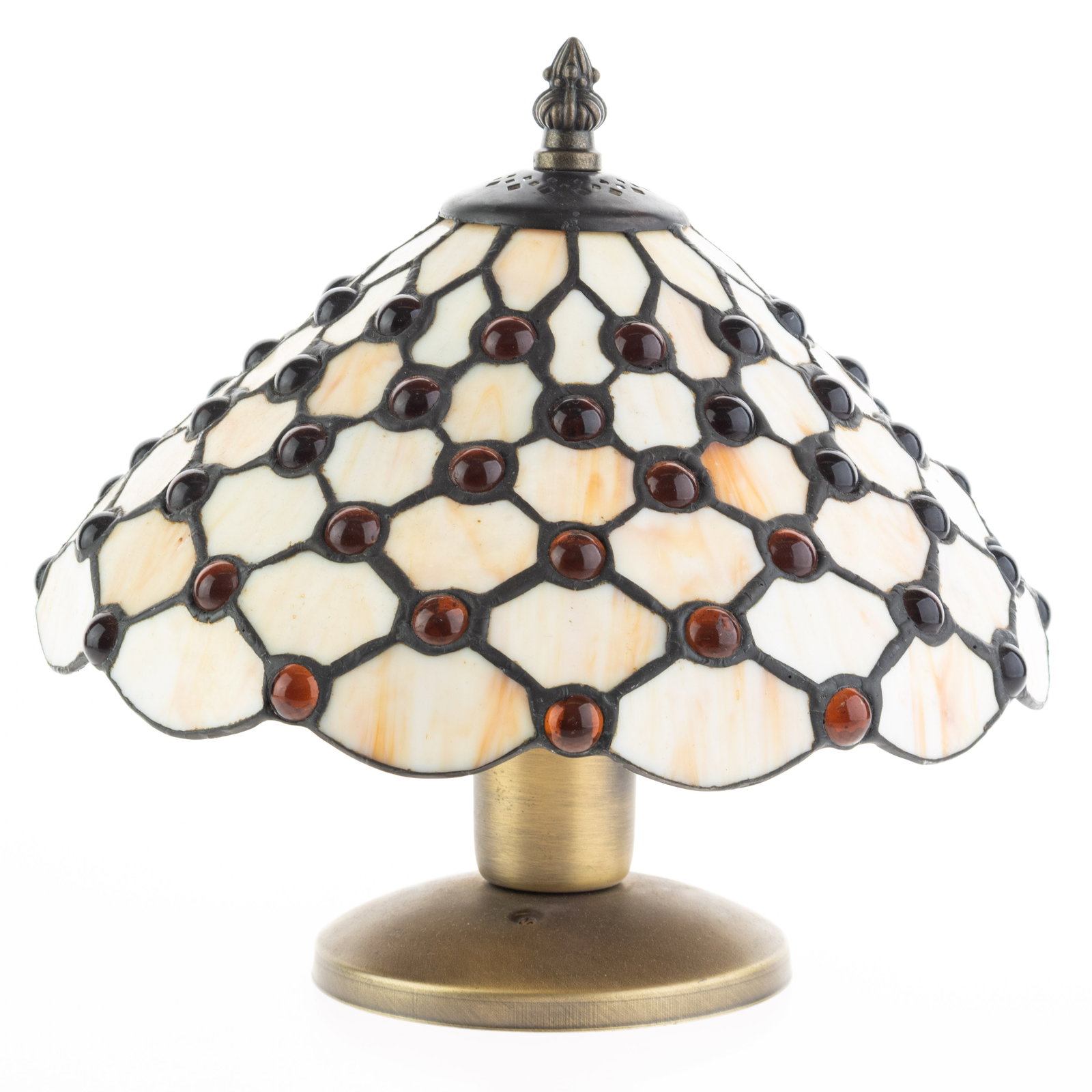 Tiffany Style Stained Glass Table Desk Lamp (1 of 1)