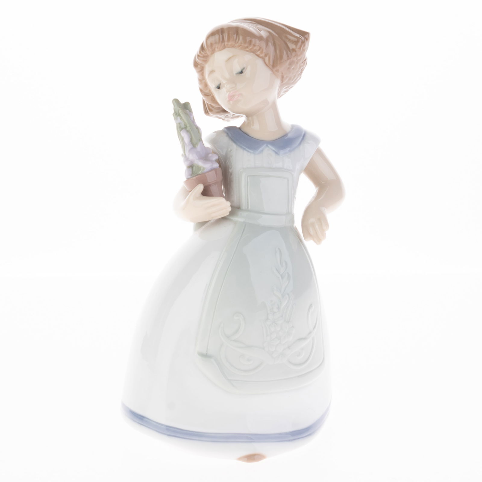 Nao By Lladro Fine Spanish Porcelain "Potted Blooms" Figurine By Eva Maria Cuerva (1 of 5)