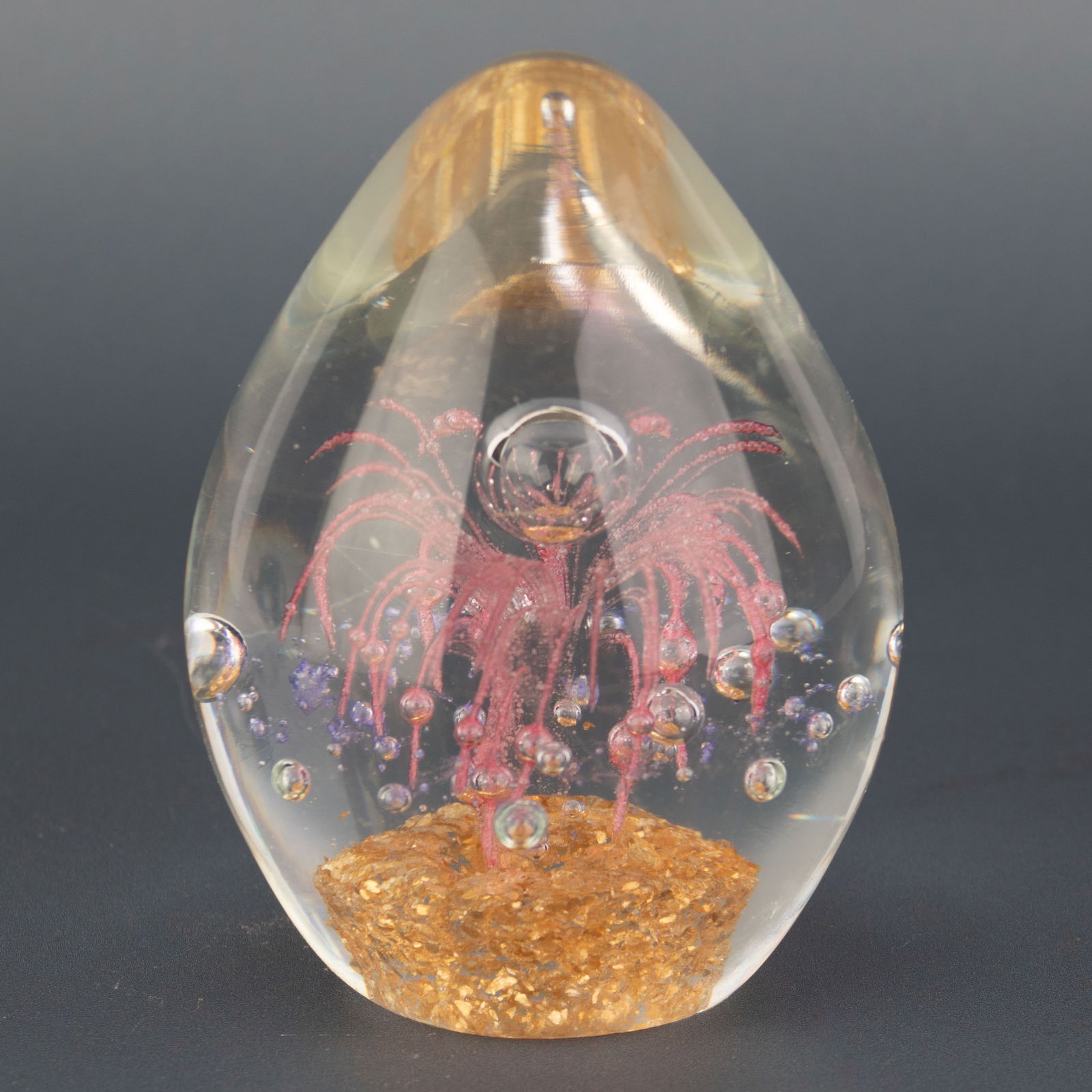 Vintage Caithness Scottish Hand Blown Glass Paperweight (1 of 5)