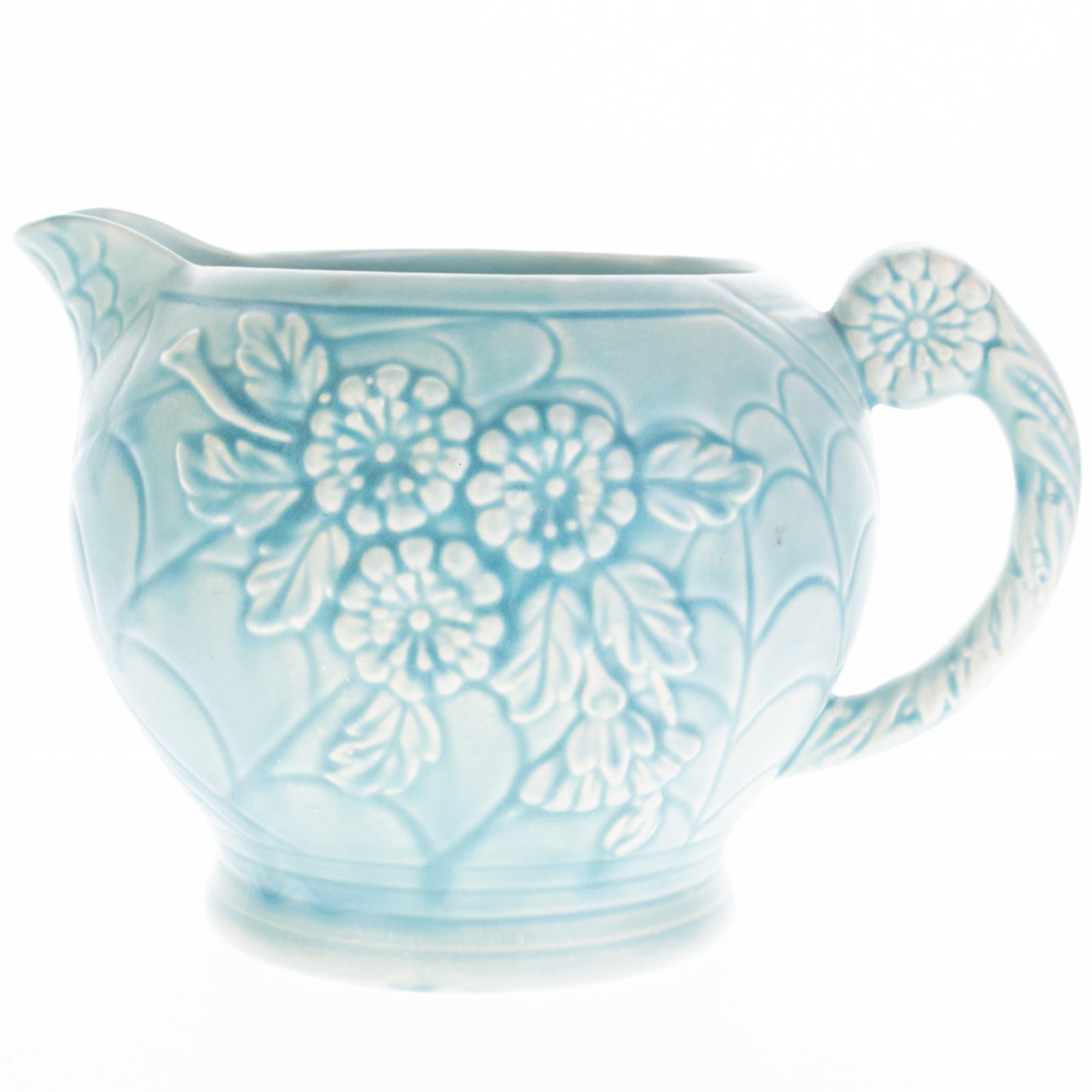 Vintage 1930'S Art Deco Arthur Wood & Son "Victory" Pattern Ceramic Pottery Jug: (Height: 13.0 cm, Width: 18.5 cm) It is the responsibility of the Buyer to carefully examine each lot and form their own judgment regarding its condition, description, provenance, and authenticity pri