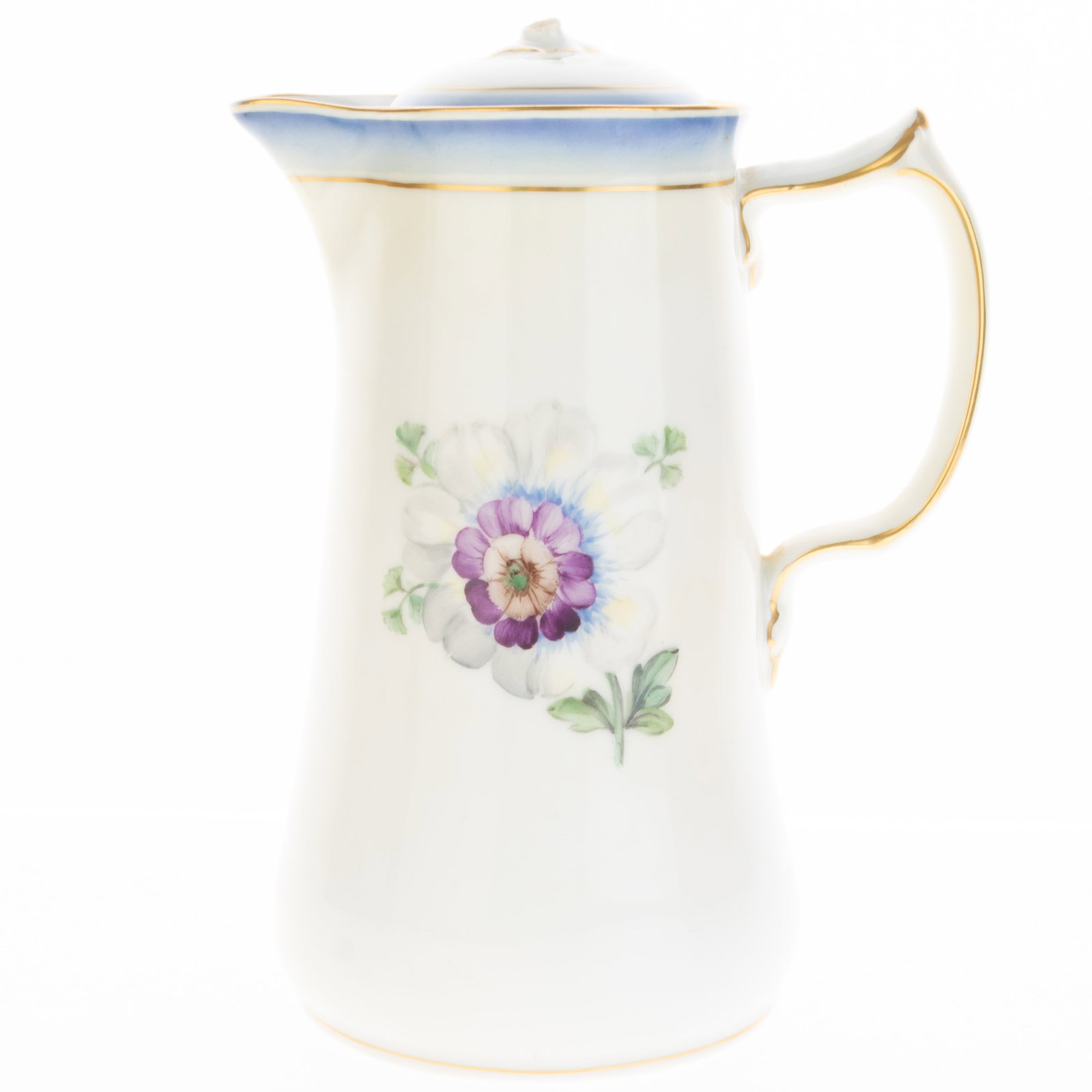 Royal Copenhagen Danish Hand Painted Porcelain "Quaking Grass" Pattern Coffee Pot Designed By (1 of 5)
