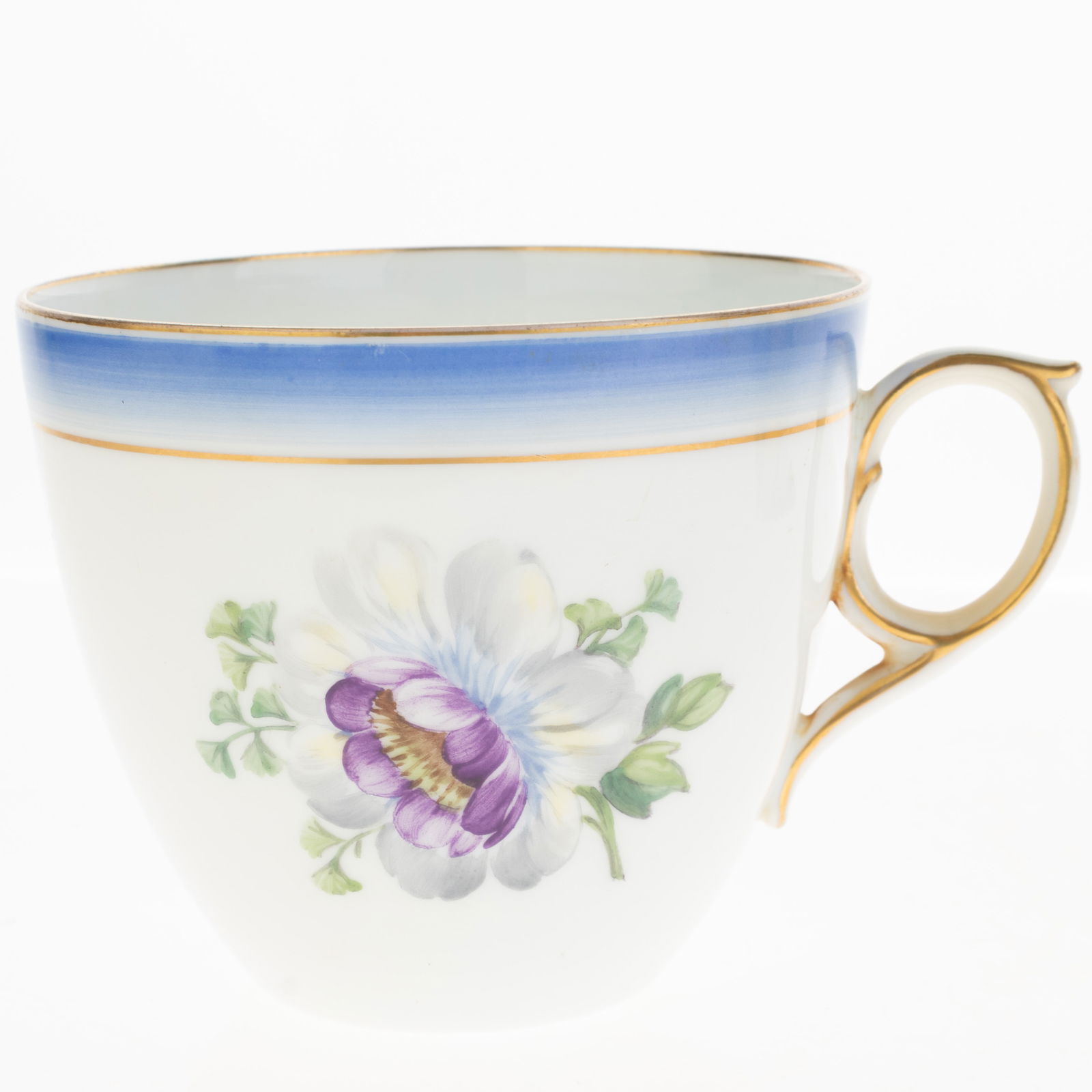 Royal Copenhagen Danish Hand Painted Porcelain "Quaking Grass" Pattern Teacup Designed By Thorkild (1 of 5)