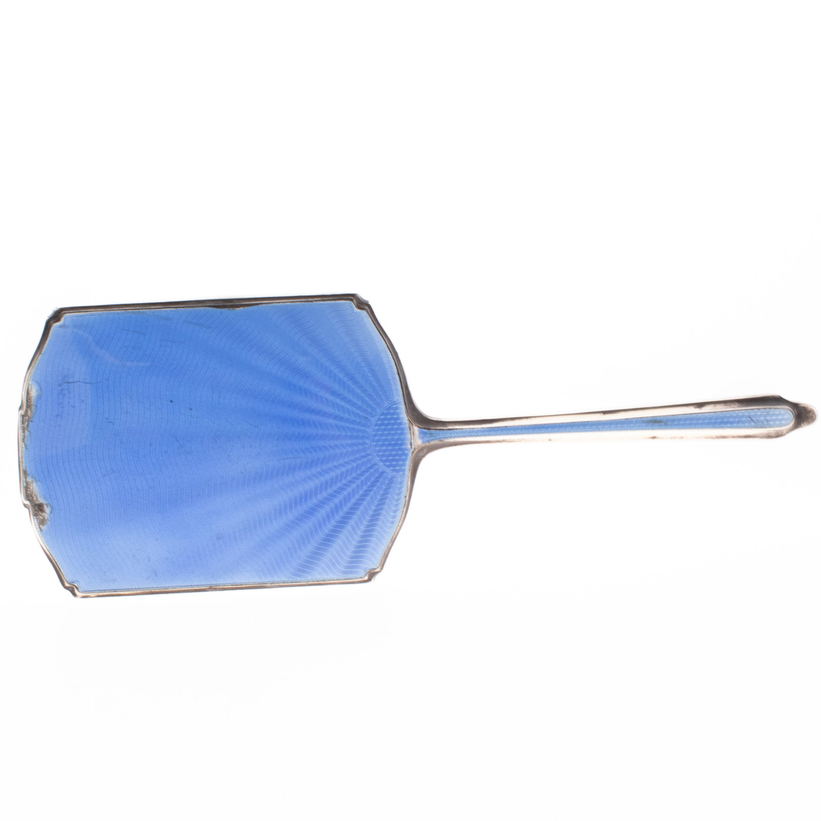 Antique Sterling Silver Art Deco Hallmarked Birmingham 1935 Vanity Mirror By Walker & Hall (1 of 5)