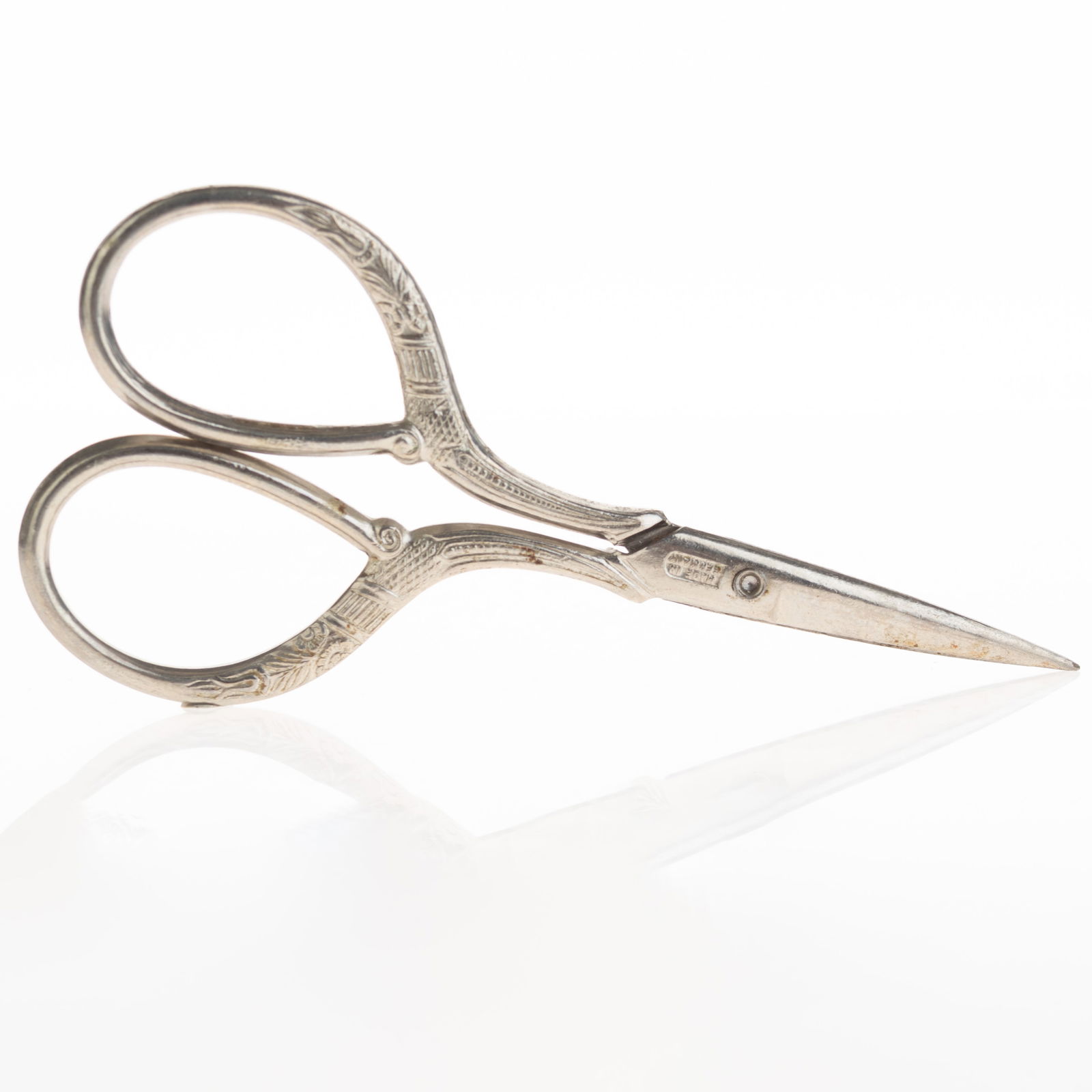 Vintage German Engraved Sewing Scissors (1 of 5)