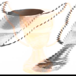 Antique Silver Plated Trophy Cup Early 20Th Century: It is the responsibility of the Buyer to carefully examine each lot and form their own judgment regarding its condition, description, provenance, and authenticity prior to making a purchase. We welcom