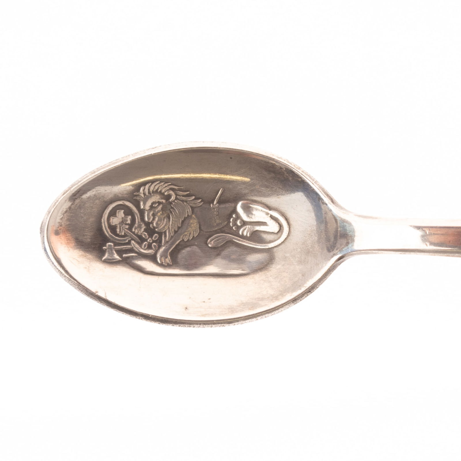 A Rolex Bucherer Watches Spoon Featuring The Lion Of Lucerne: It is the responsibility of the Buyer to carefully examine each lot and form their own judgment regarding its condition, description, provenance, and authenticity prior to making a purchase. We welcom