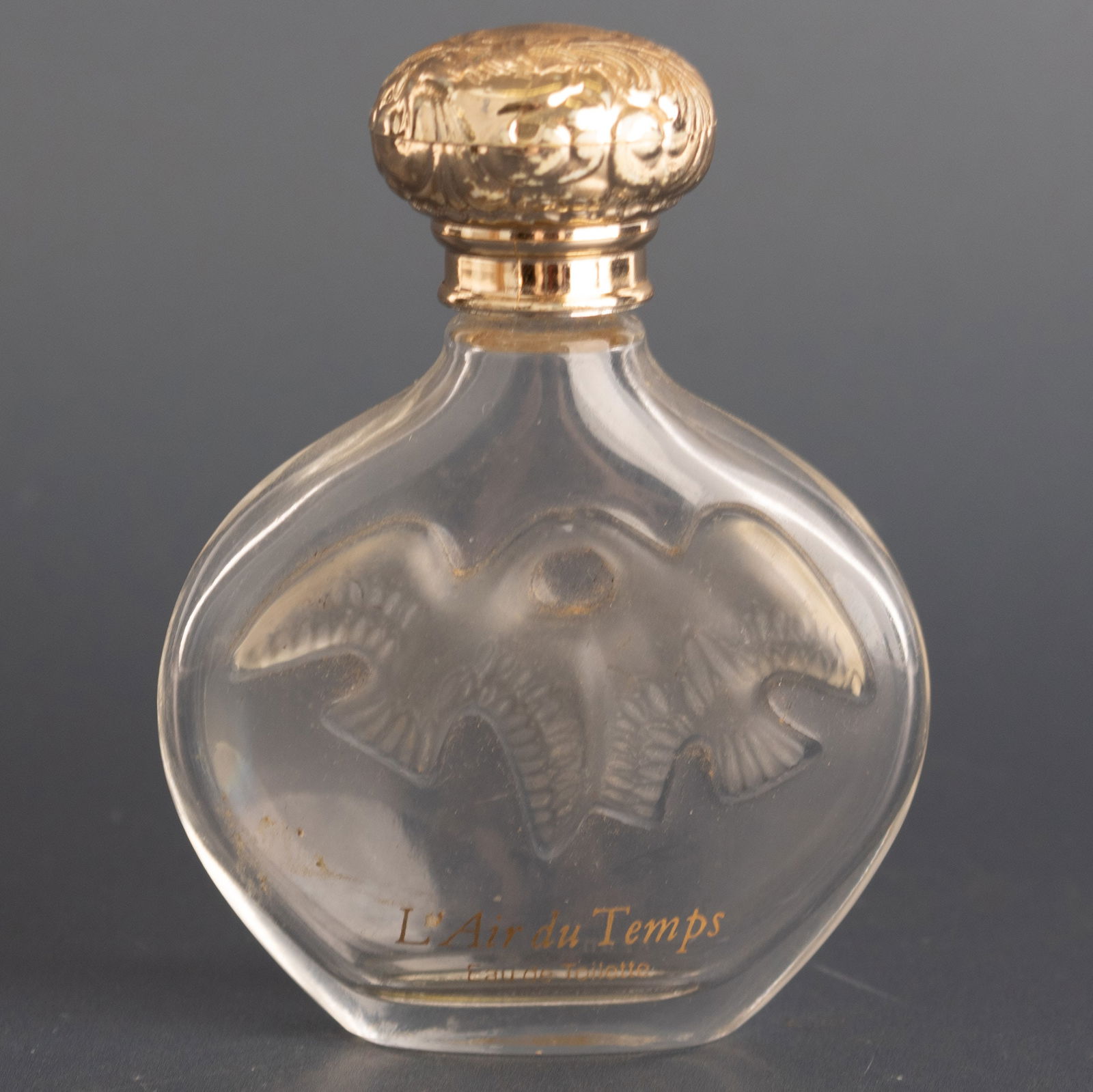 Vintage Lalique French Bas Relief Perfume Scent Bottle (1 of 6)