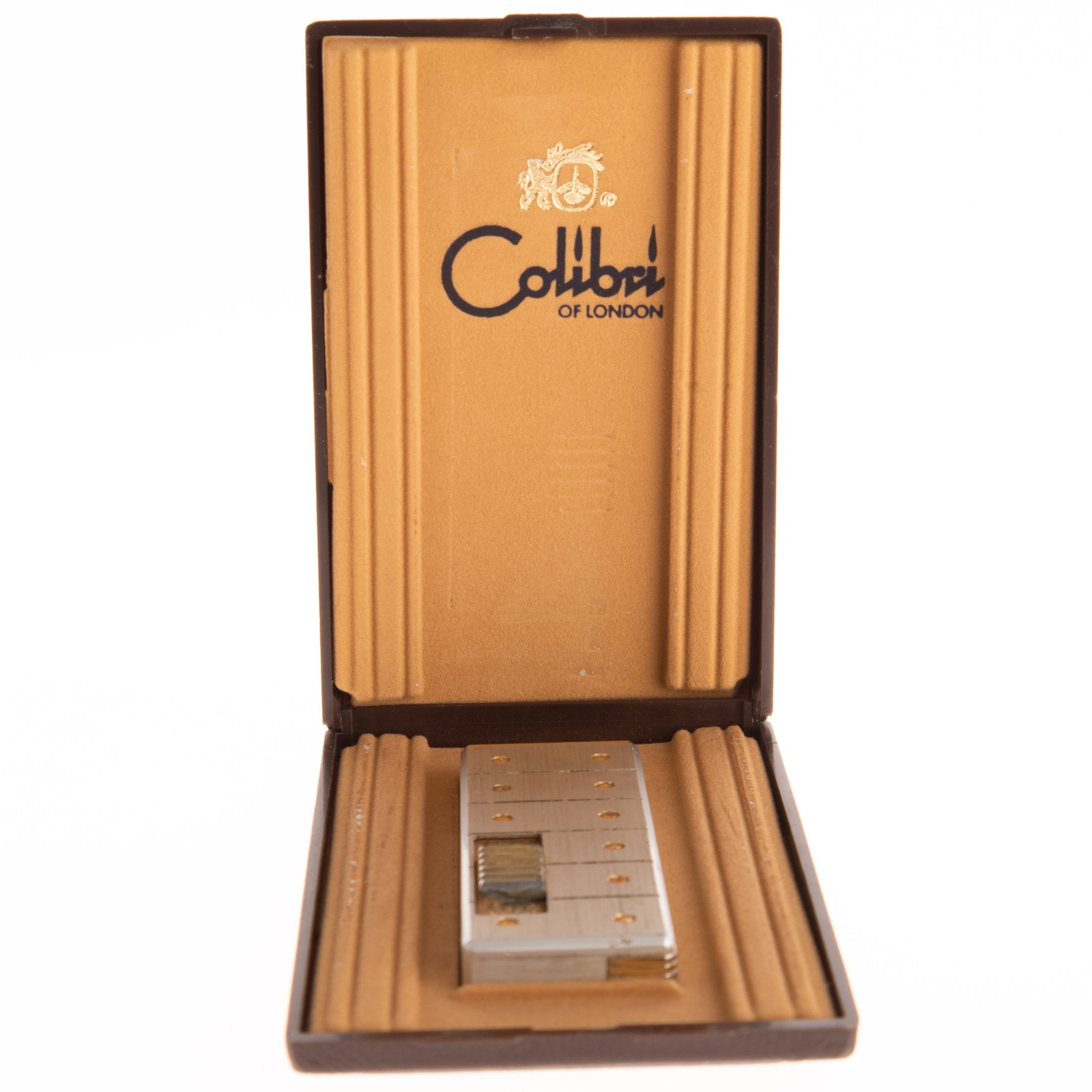 Vintage Colibri Of London Cigarette Lighter In Original Case (1 of 6)