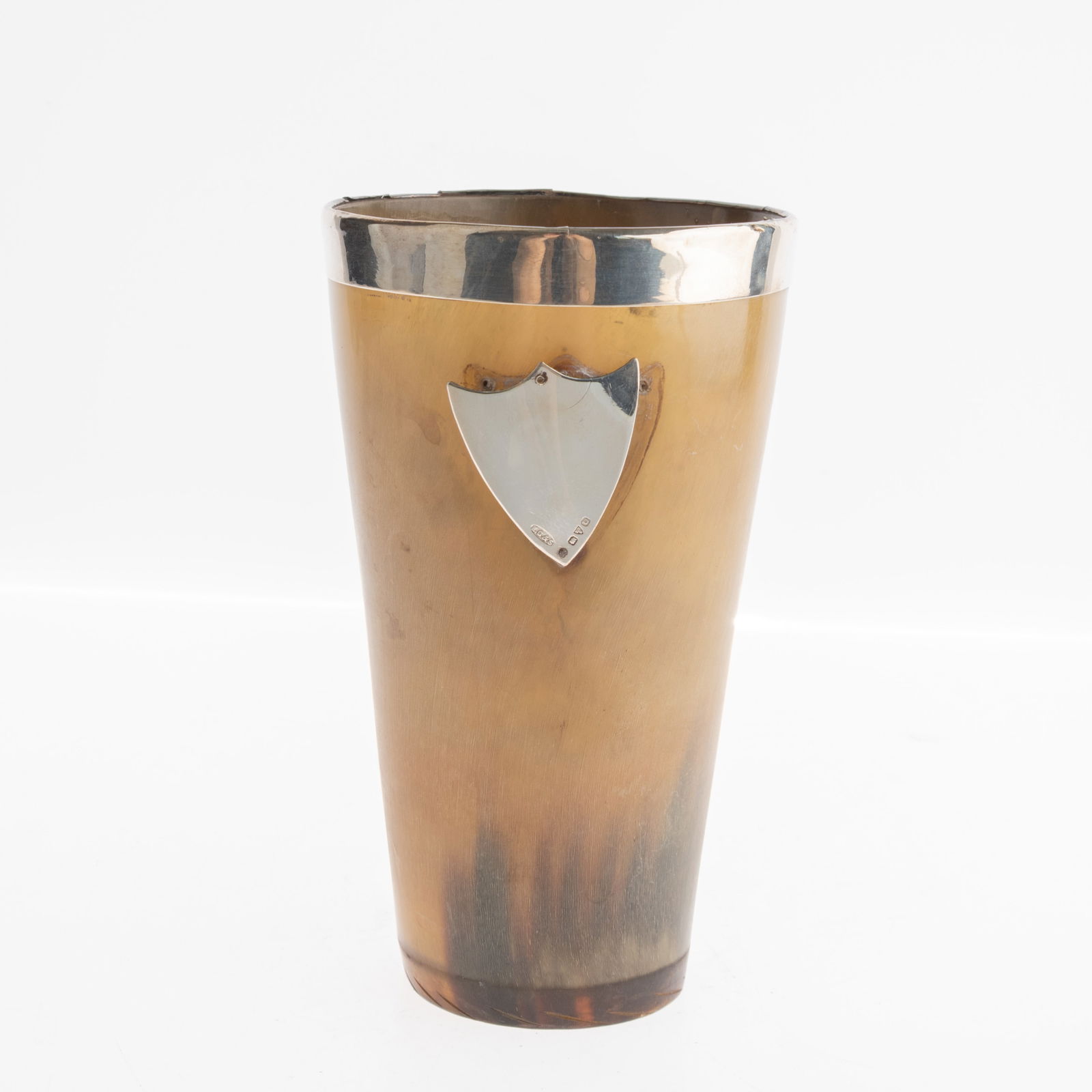 Antique Sterling Silver Horn Beaker Hallmarked Chester 1939 (1 of 6)