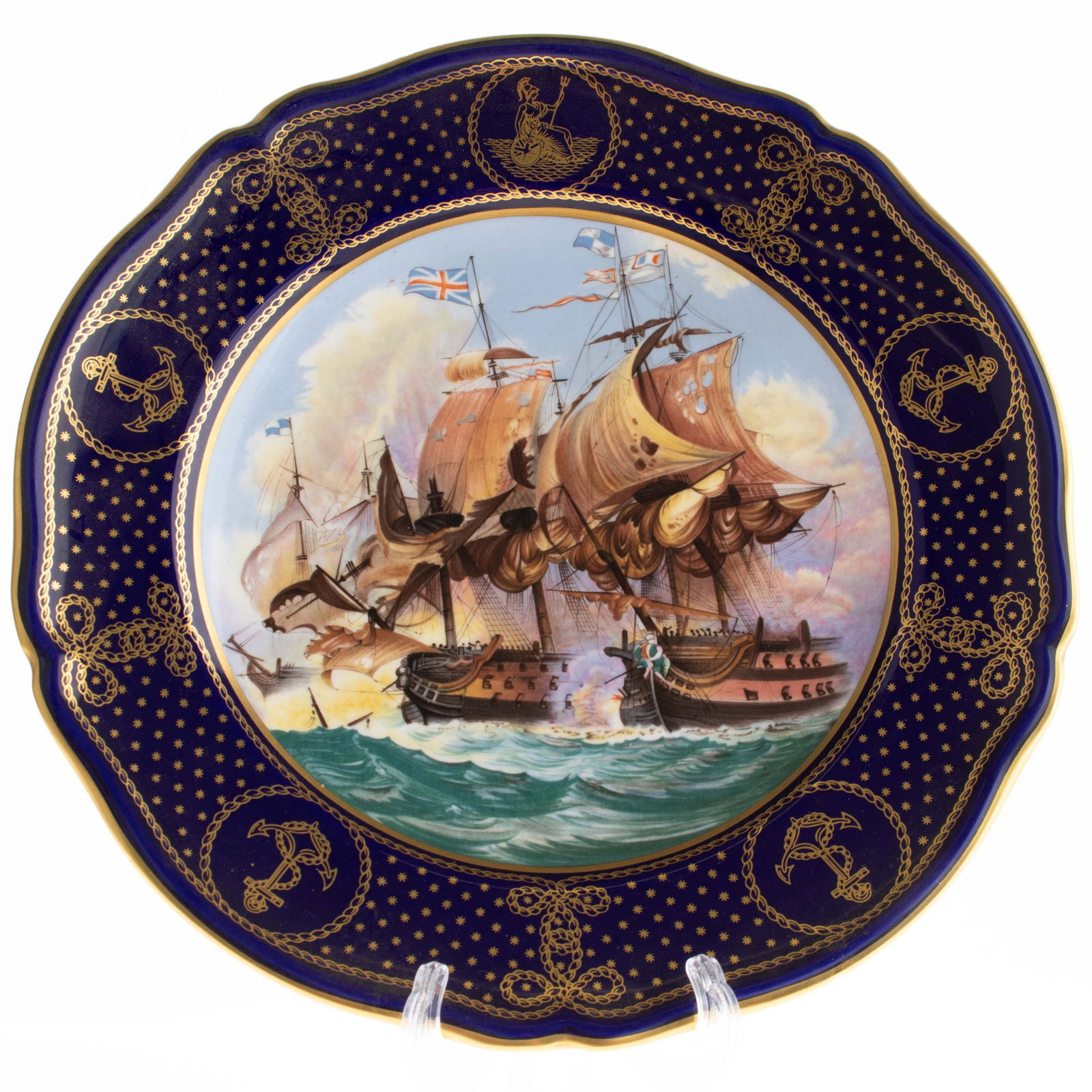 Spode Fine Porcelain Limited Edition Maritime Nautical Series Plate No. 1: It is the responsibility of the Buyer to carefully examine each lot and form their own judgment regarding its condition, description, provenance, and authenticity prior to making a purchase. We welcom