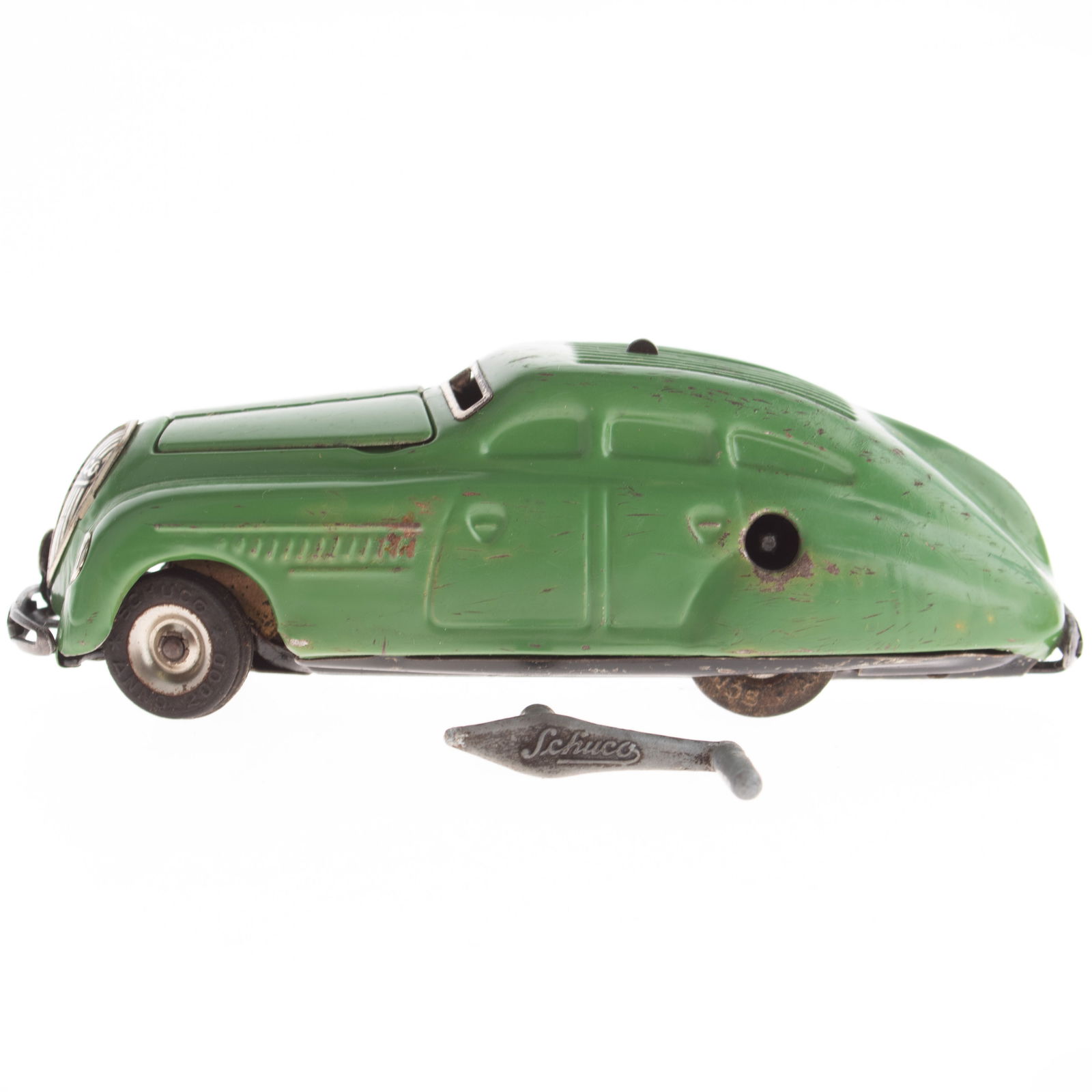 Vintage Pre-War German Schuco Kommando Anno 2000 Wind-Up Clockwork Tinplate Toy Car (1 of 6)