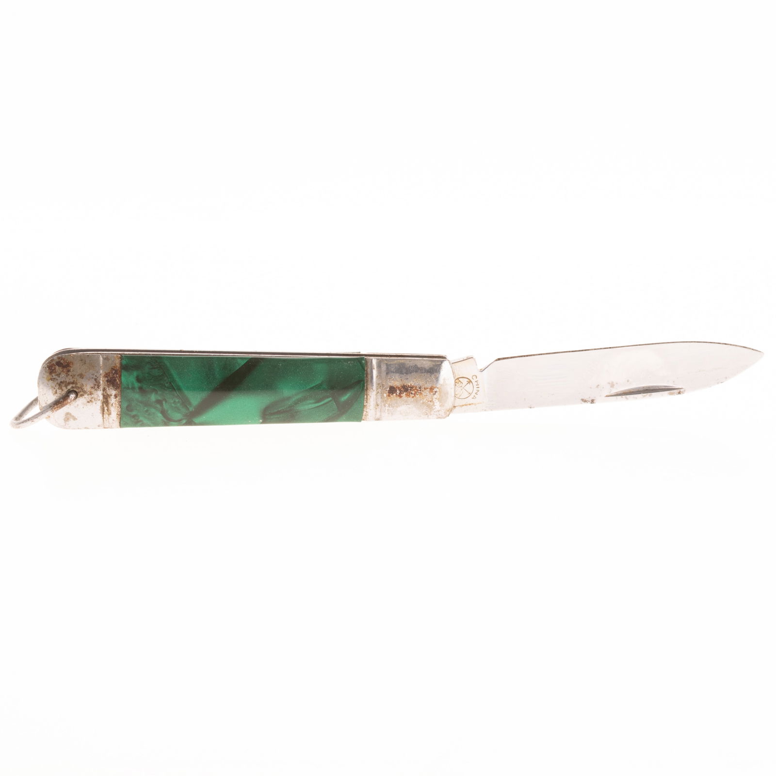 Vintage Faux Malachite Pocket Fruit Folding Pen Knife Single Blade: It is the responsibility of the Buyer to carefully examine each lot and form their own judgment regarding its condition, description, provenance, and authenticity prior to making a purchase. We welcom