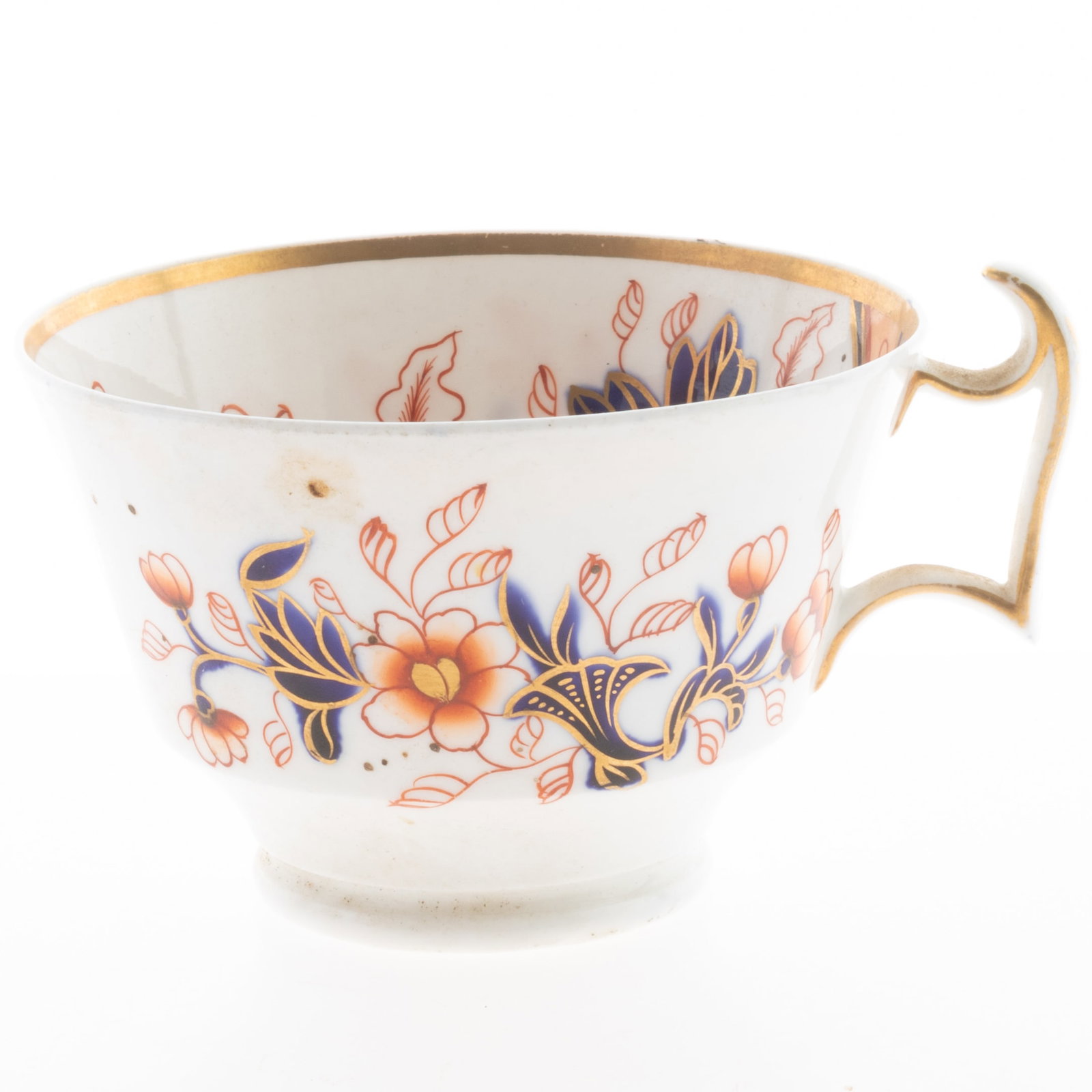 Antique Coalport Hand Painted Porcelain Imari Pattern Teacup 19Th Century (1 of 6)