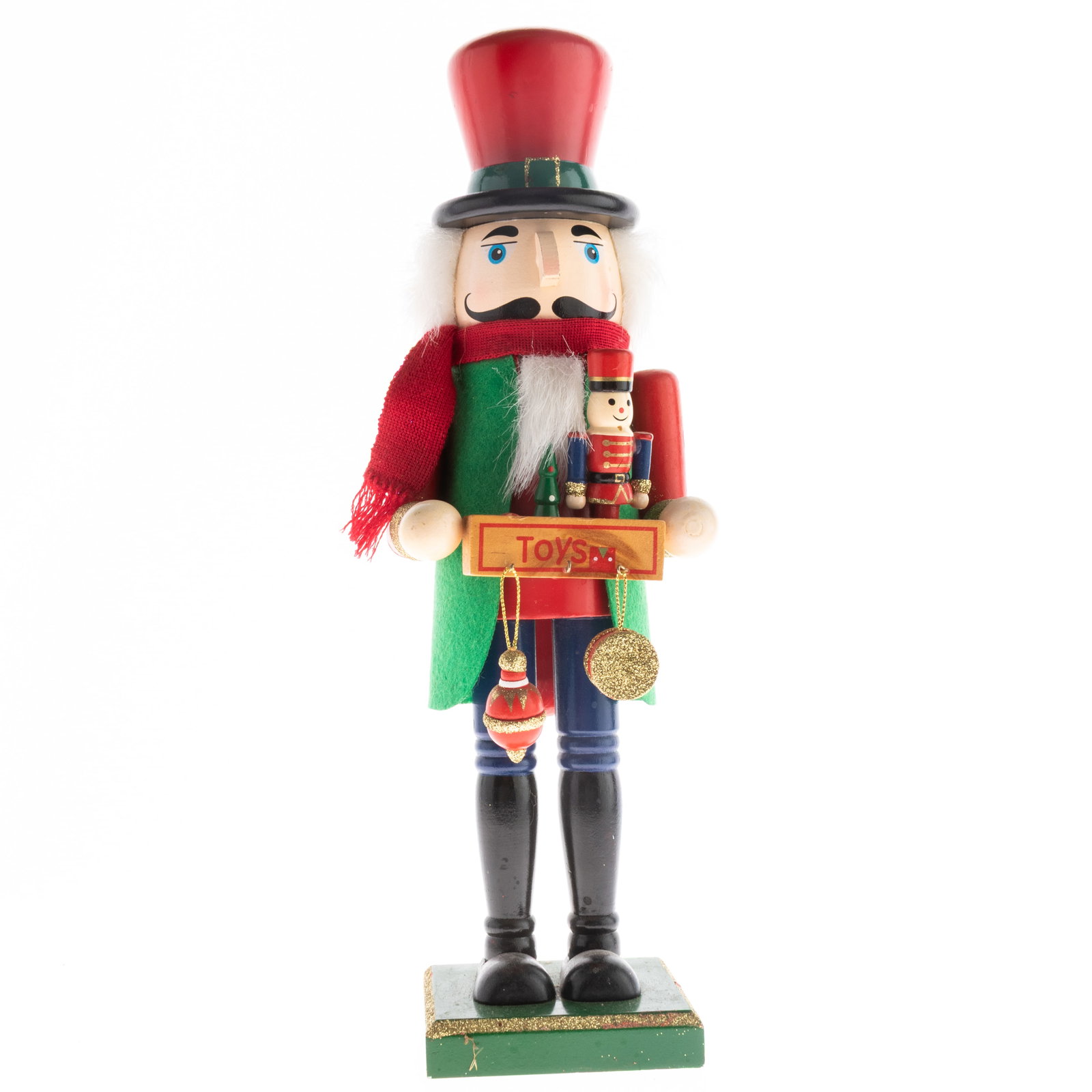 Vintage Novelty Wooden Christmas Nutcracker: It is the responsibility of the Buyer to carefully examine each lot and form their own judgment regarding its condition, description, provenance, and authenticity prior to making a purchase. We welcom