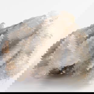 Clear Quartz Crystal Cluster with Sharp, Geometric Points: 498. Clear Quartz Crystal Cluster with Sharp, Geometric Points A gleaming quartz cluster with defined, prismatic points. A staple crystal with visual clarity and natural structure. It is the responsib