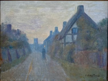 Providence School Artist W. Staples Drown, Dusk