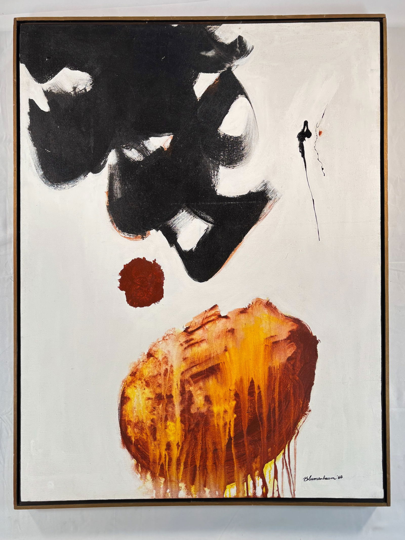 Large Modernist Abstract Painting (1 of 4)